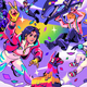 Several Fortnite characters celebrate the LGTBQ+ community with rainbow-colored outfits.